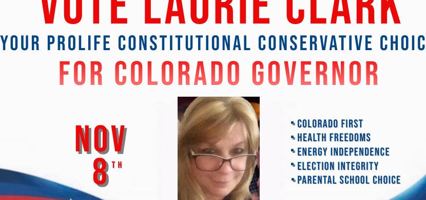 Laurie Clark Campaign for Colorado Governor 2022