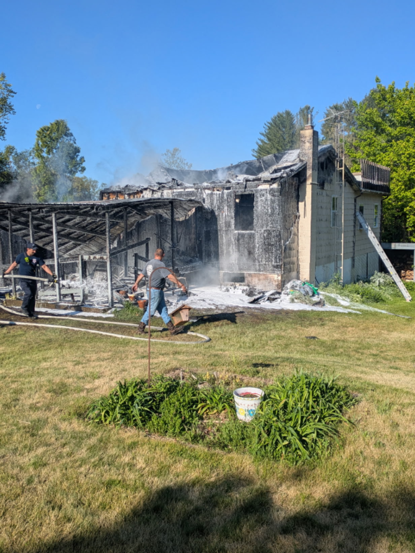 Pape House Fire
