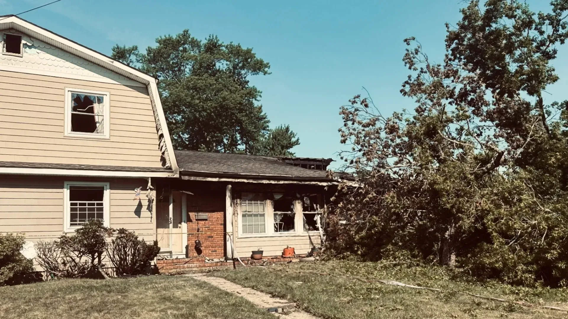 Storm. Fire. Total Loss. Help Griffith Family