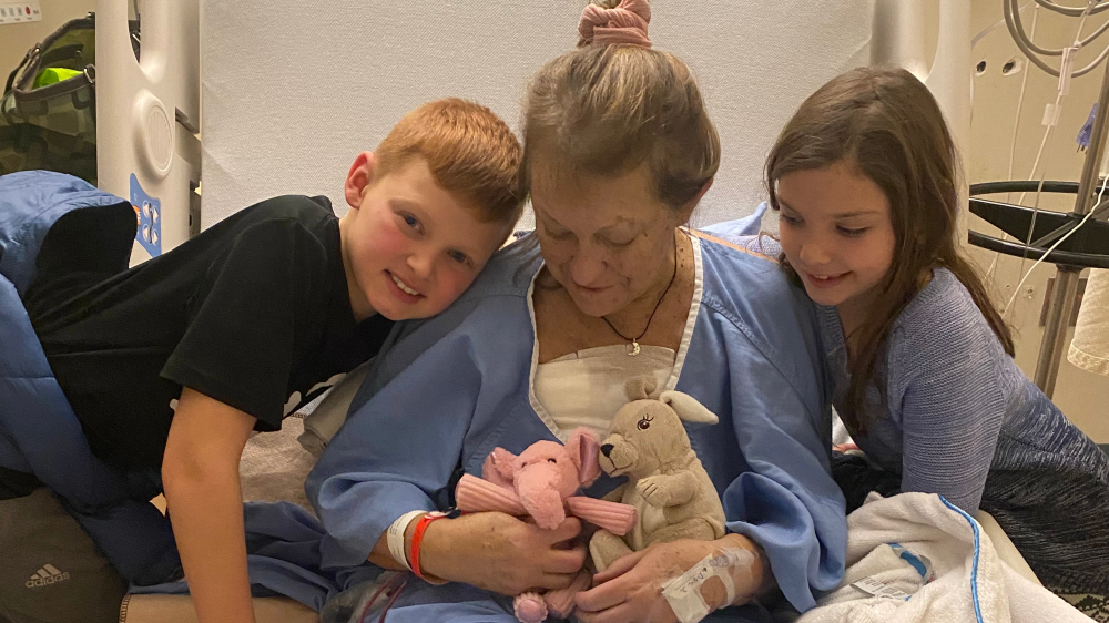 LOVE to Suzanne Willson in hospital