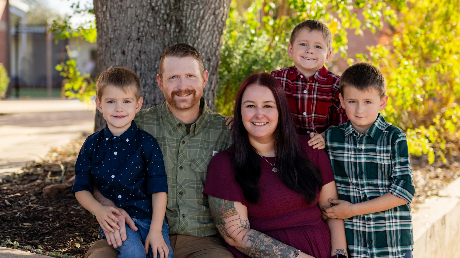 Standing With a Texas Paramedic and His Family.