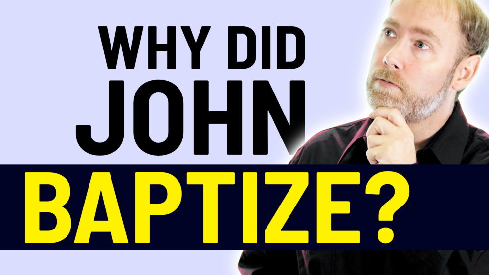 Update Why did John baptize? Image