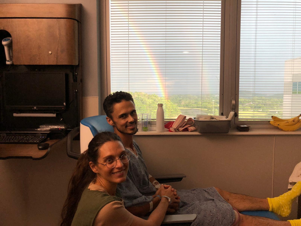 Update Update #9 June 14 by his wife, Cristina Image