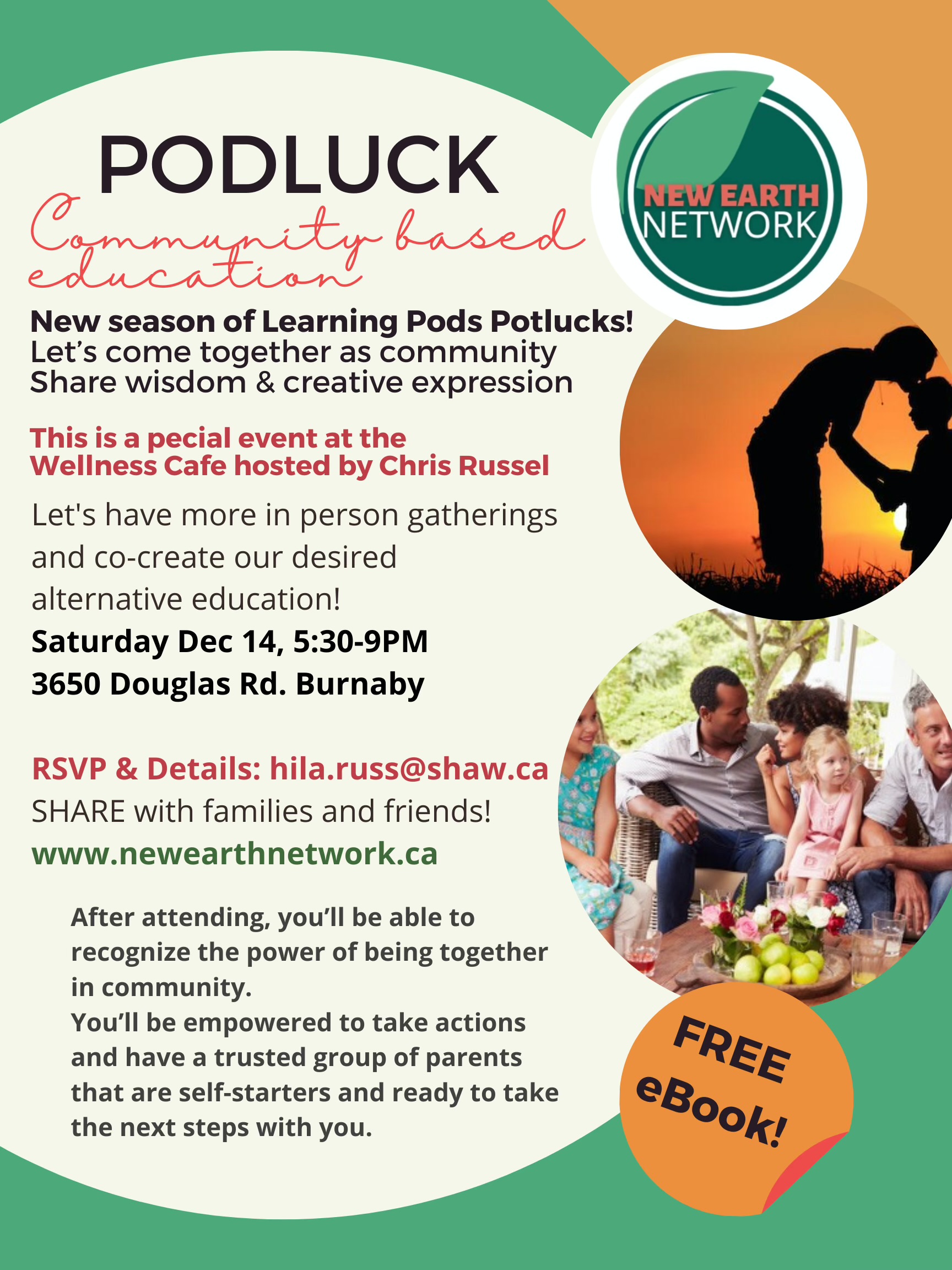 Update Learning Podluck Invitation for Dec 14, 2024 Image