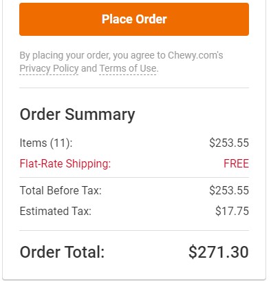 Update HELP - Chewy Order Image