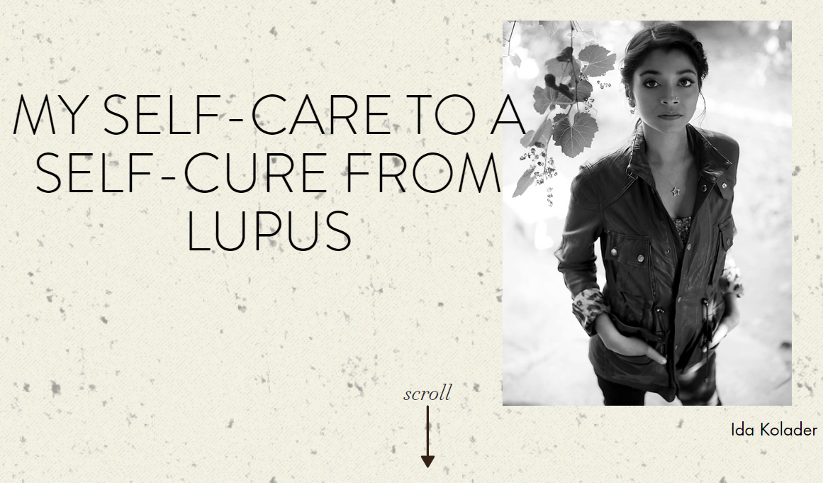 Update MY Self-Care to MY Self-Cure from an Acidic Condition Called LUPUS! Image
