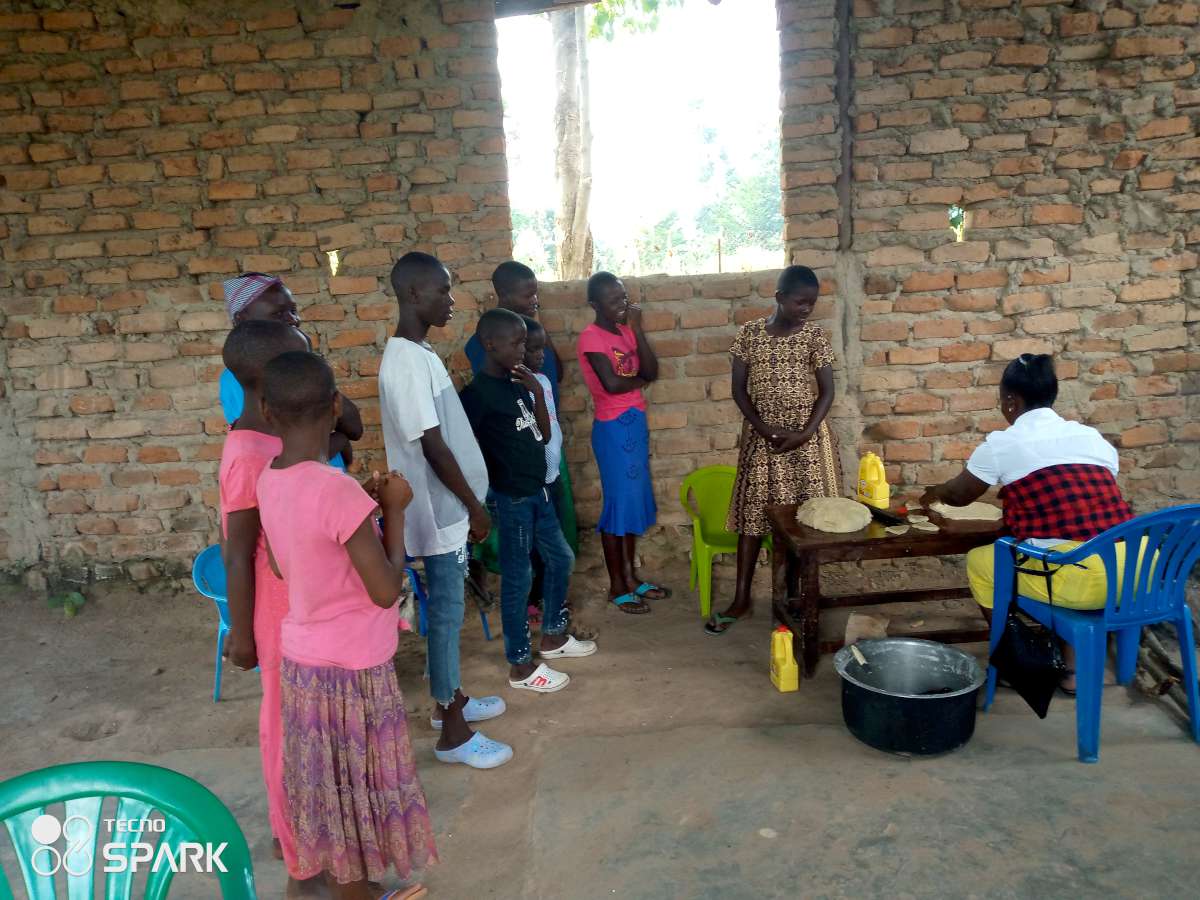 Update Making their own breakfast cakes! Image