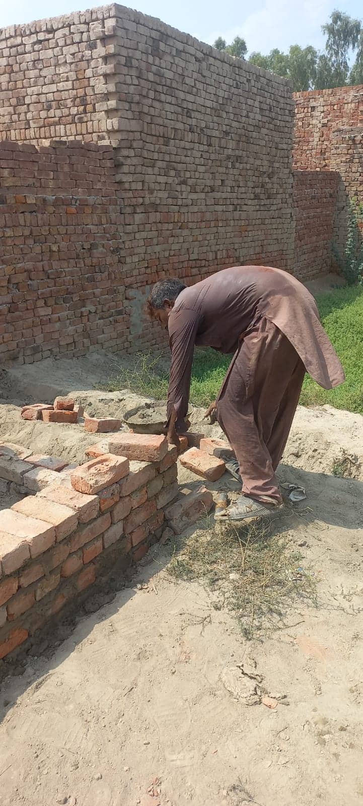 Update Ground work on new church building. Image