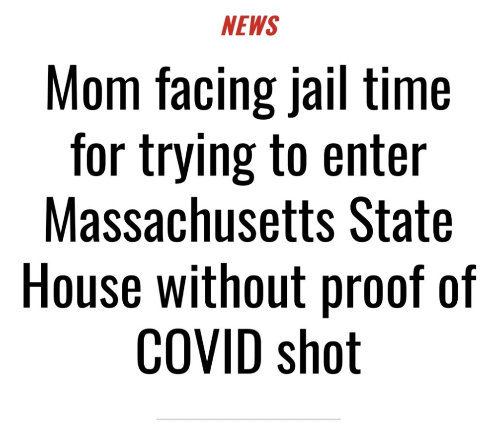 Update Mom facing jail for no Covid shot! Image