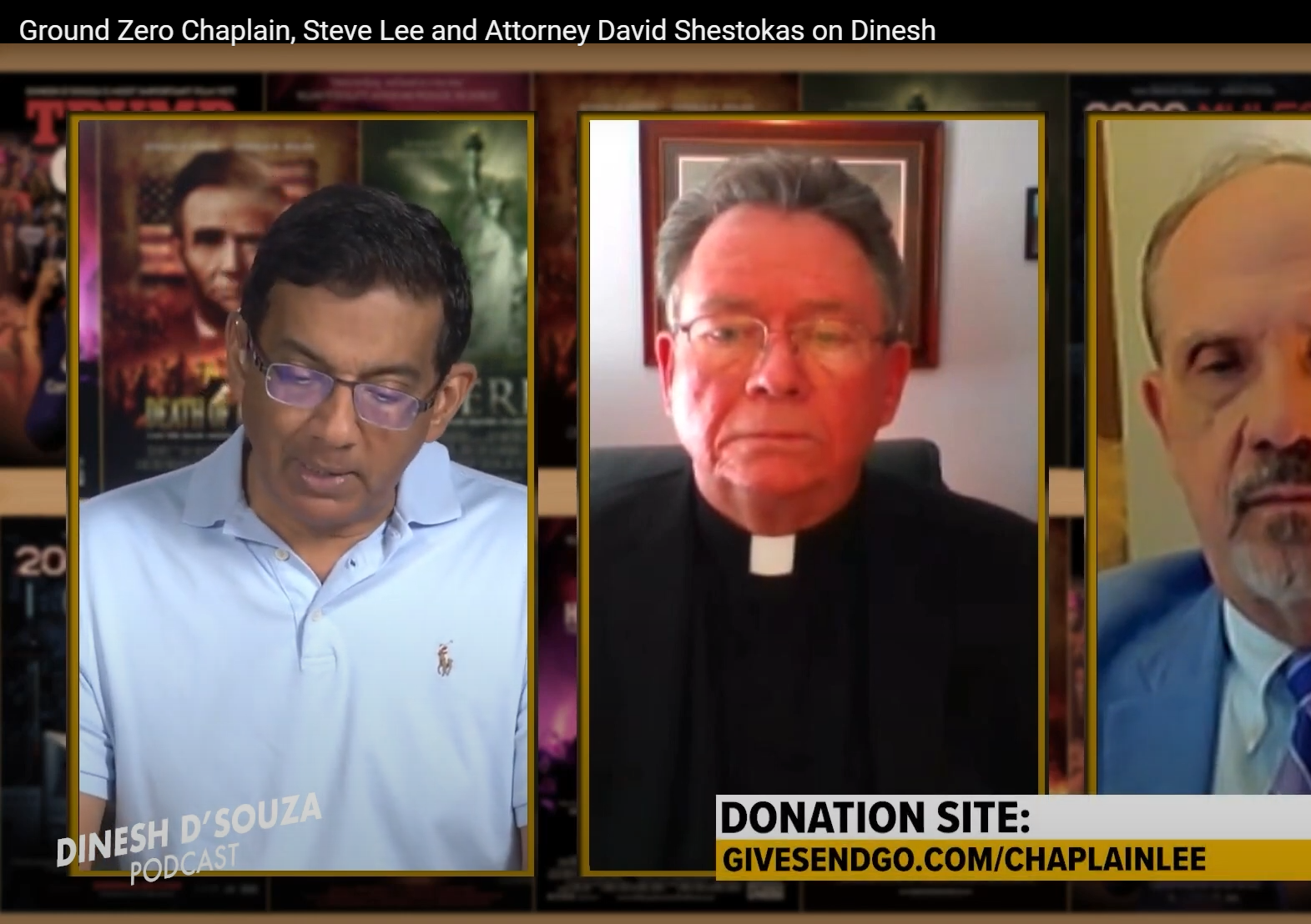 Update Dinesh D'Souza Interview of Chaplain Lee and Attorney Shestokas Image