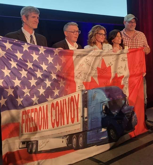 Update The Historic "one of a kind" Freedom Convoy Flag Image