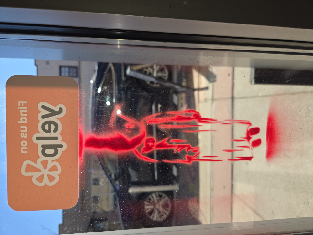 Update Death threats and Vandalism Image