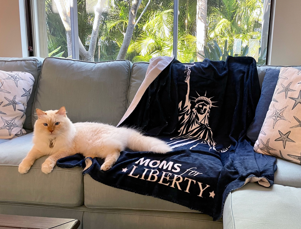 Update We're giving away a BRAND NEW Lady Liberty Throw Blanket to one lucky donor! Image