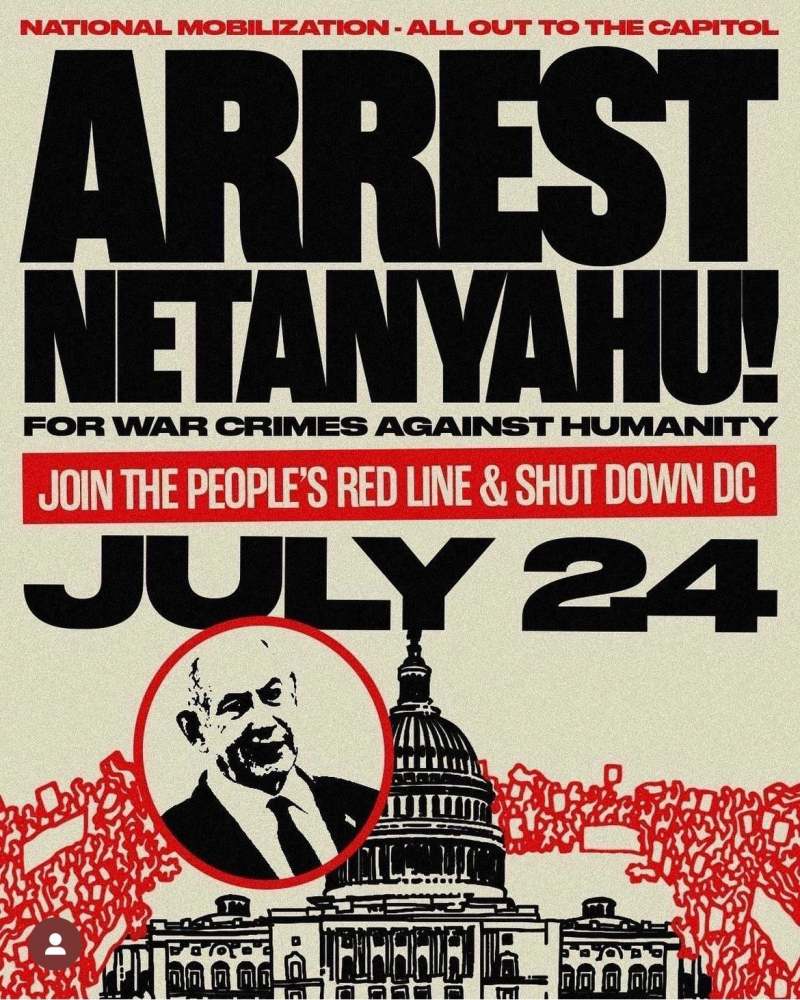 Update ARREST NETANYAHU July 24, 2024 Image