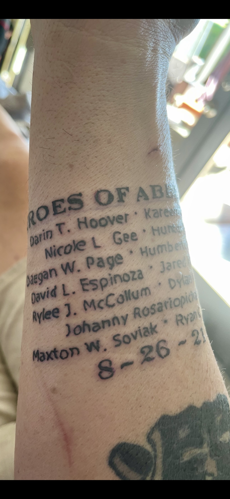 Update Update #17 Heroes of Abbey Gate Tattoo | Letter and Recording From Jeff Image