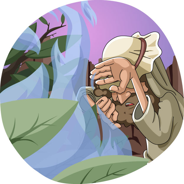 Update A clipart of "	Moses hid his face" is added! Image