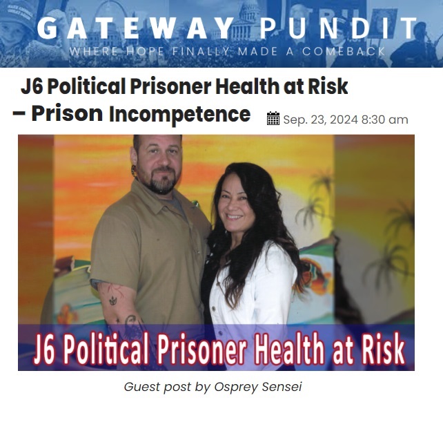 Update J6er Barry Ramey Health at Risk - Prison Incompetence Image