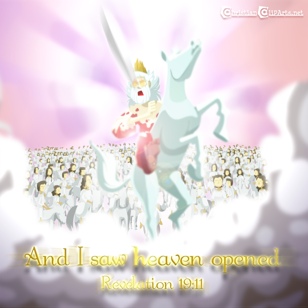 Update A clipart of "I Saw Heaven Opened" is added! Image