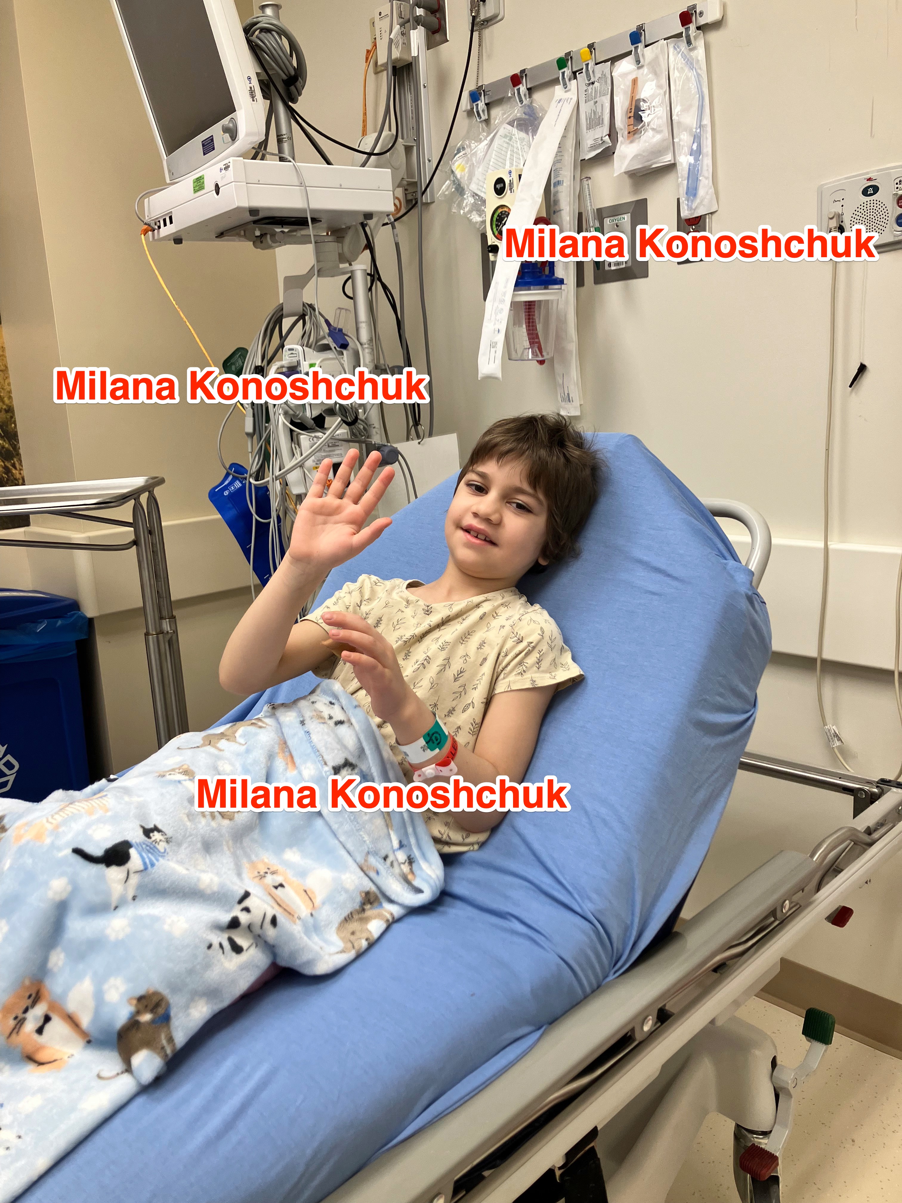 Update Слава Господу, і щиро дякуємо всім, хто молиться за нас і підтримує нас у боротьбі Міланки з раком. Image