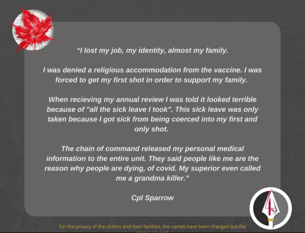 Update Update #15 Stories from the veterans who are fighting for their freedom to choose Image