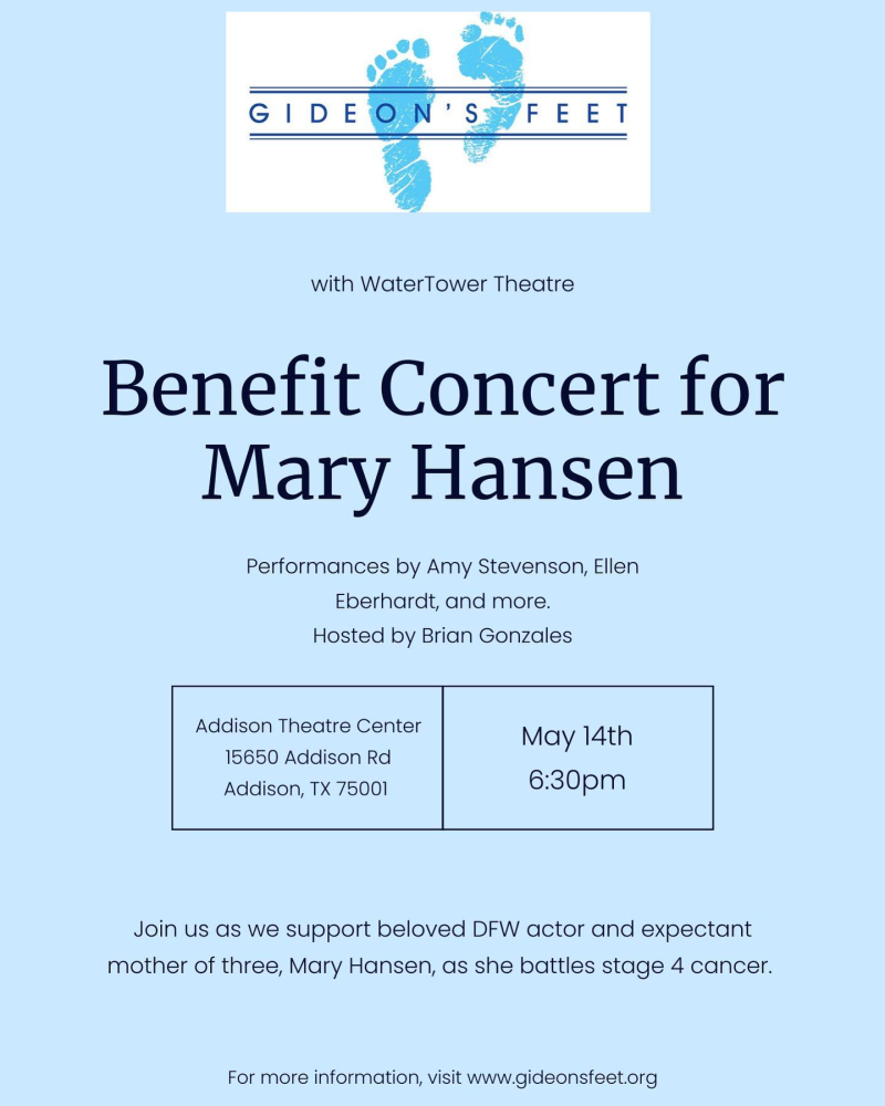 Update Benefit Concert for Mary - you will not want to miss! Image