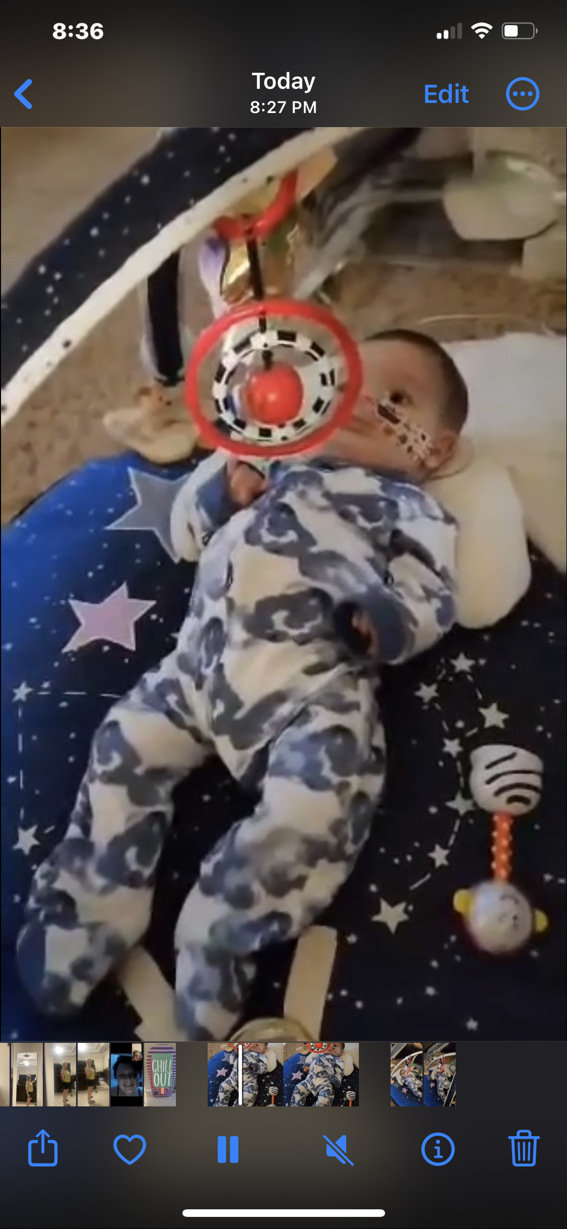 Update He is able to play with his toys!! Image