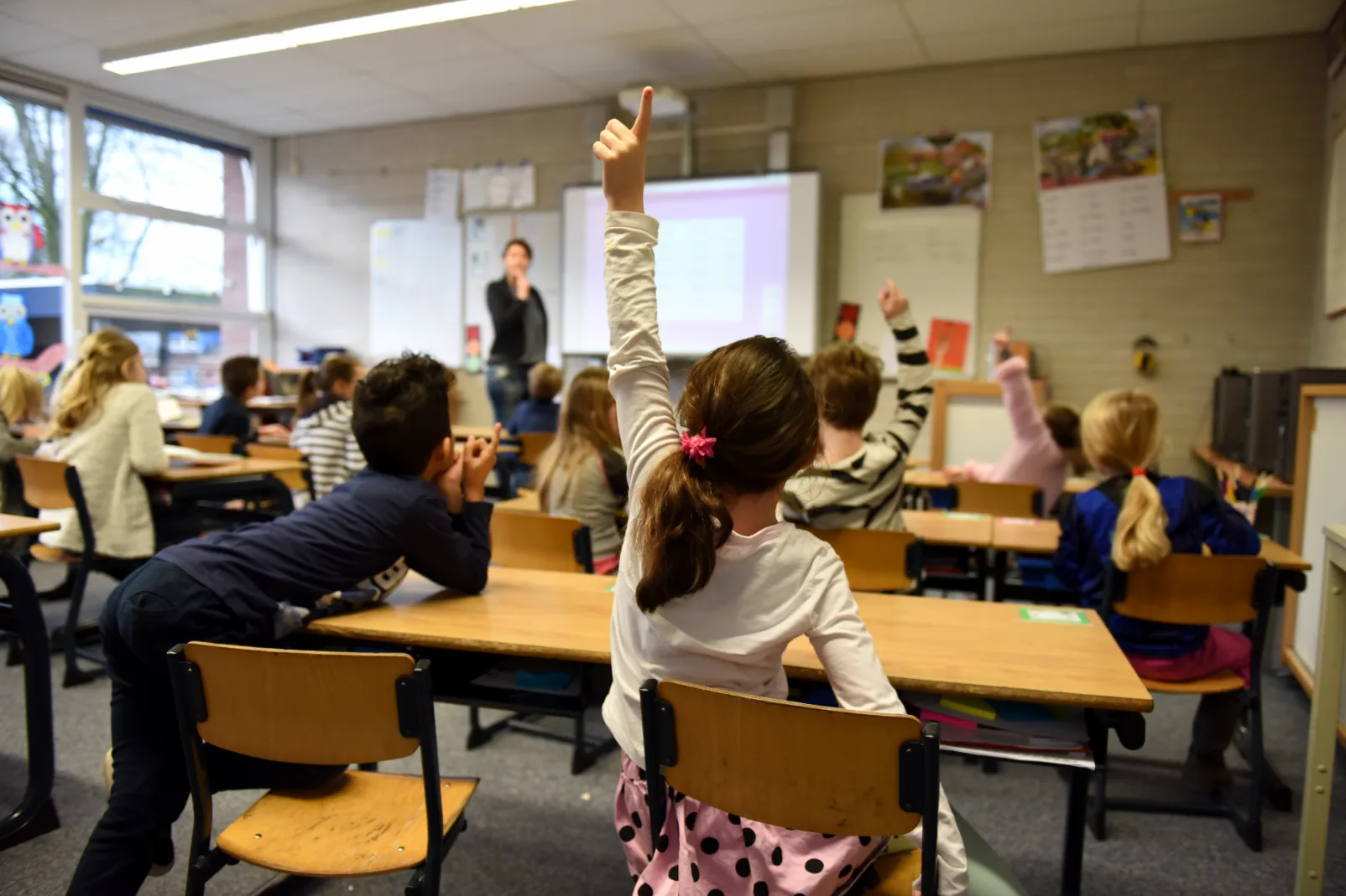 children in class